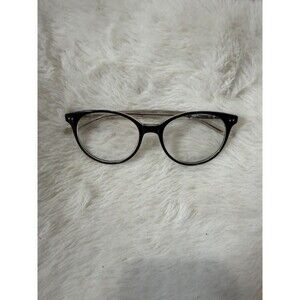 Salsa Eyeglasses Frames Only SA6008 Women Black Clear Full Rim Round 50-16-135